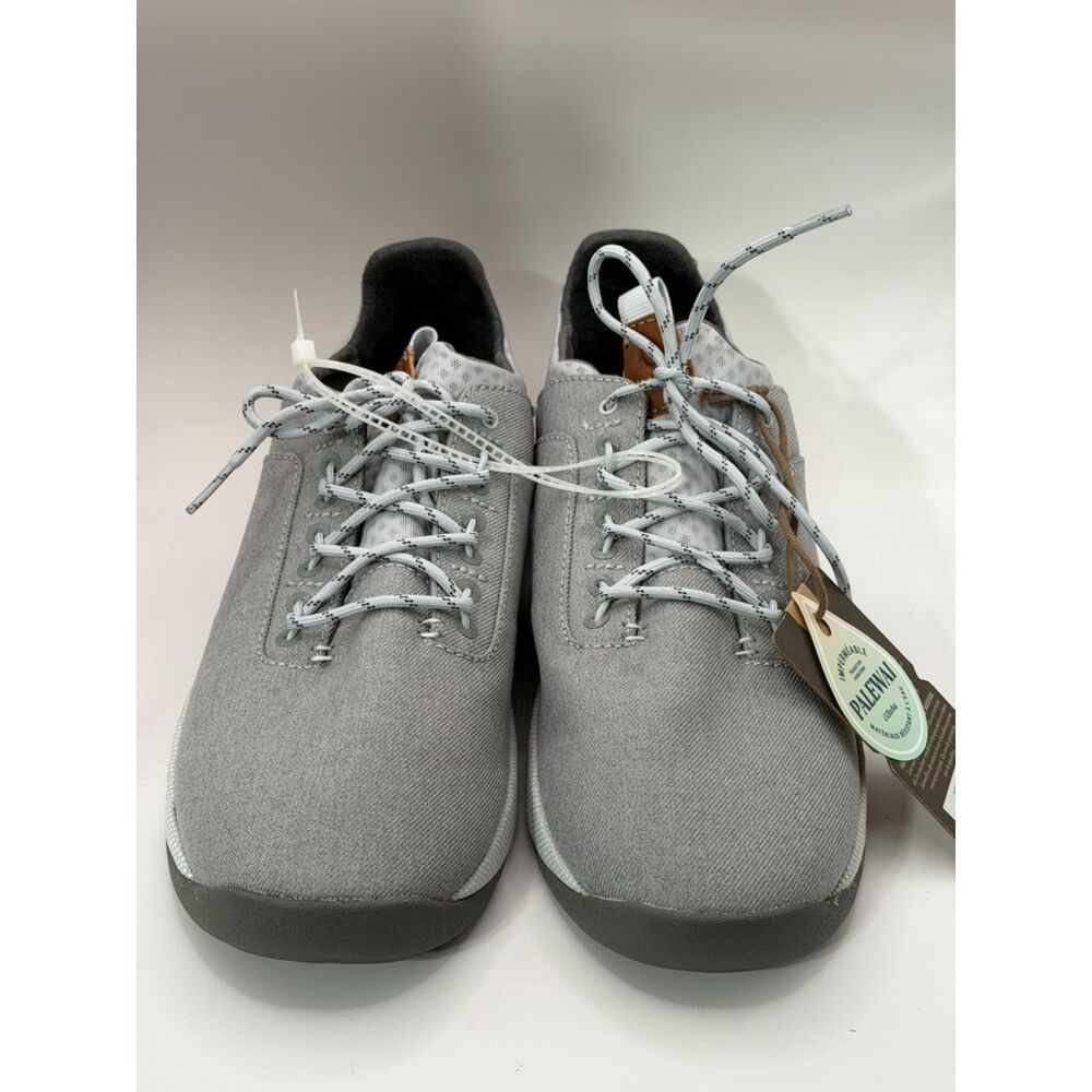NWT OluKai Nanea Li Men's 10.5 Pale Grey Vapor Water Resistant Sneakers